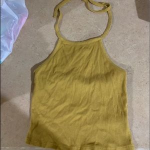 Yellow Halter Top
